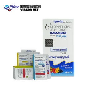 Kamagra Oral Jelly 100mg 果凍威而鋼 7包裝|15分鐘速效七種口味