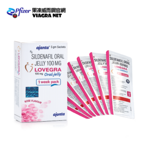 Lovegra Oral Jelly 女用果凍威而鋼 100mg (7包/盒) | 30分鐘喚醒性感、果凍劑型免配水
